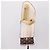 Miu Miu Schultertasche mit Kette Canvas 2way Beige Gold Auth 195364V - Ansicht 24