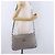 FENDI Celeria Schultertasche aus Leder Grau Silber authentisch 195653V Braun - Ansicht 23