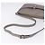 FENDI Celeria Schultertasche aus Leder Grau Silber authentisch 195653V Braun - Ansicht 7
