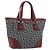 Borsa Christian Dior Trotter Canvas Navy Silver Auth 195056A Argento Blu navy