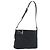 Borsa a tracolla FENDI Nylon Black Silver Auth 195365A Nero Argento