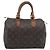 Borsa a mano LOUIS VUITTON Monogram Speedy 25 M41528 LV Auth 196034 Monogramma - vista 2