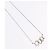 Autre Marque Collana Triple Star TIFFANY&Co. Argento Ag925 Auth 194411M - vista 4