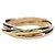Anello CARTIER Trinity Oro 18K Oro 750 Auth am12233SM D'oro - vista 2