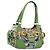 Borsa a mano PRADA Nylon Green Silver Auth 195238A Argento Verde