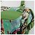 Borsa a mano PRADA Nylon Green Silver Auth 195238A Argento Verde - vista 15