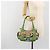 Borsa a mano PRADA Nylon Green Silver Auth 195238A Argento Verde - vista 23
