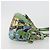 Borsa a mano PRADA Nylon Green Silver Auth 195238A Argento Verde - vista 3