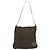 Bolso de hombro FENDI Zucca Canvas Brown Black Auth 195603 Castaño Negro - vista 13