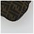 Bolso de hombro FENDI Zucca Canvas Brown Black Auth 195603 Castaño Negro - vista 16