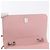 Borsa a tracolla CHANEL V Stitch Chain Studs in pelle d'agnello rosa argento CC Auth ka5624SAV - vista 18