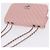 Borsa a tracolla CHANEL V Stitch Chain Studs in pelle d'agnello rosa argento CC Auth ka5624SAV - vista 6