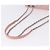 Borsa a tracolla CHANEL V Stitch Chain Studs in pelle d'agnello rosa argento CC Auth ka5624SAV - vista 7