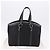 Borsa a Mano Christian Dior Trotter Canvas Nero Argento Auth 195785V - vista 12
