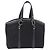 Borsa a Mano Christian Dior Trotter Canvas Nero Argento Auth 195785V - vista 13