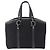 Borsa a Mano Christian Dior Trotter Canvas Nero Argento Auth 195785V - vista 2