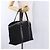 Borsa a Mano Christian Dior Trotter Canvas Nero Argento Auth 195785V - vista 23