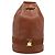 Zaino Salvatore Ferragamo Vala in pelle marrone e oro Auth ka5589 D'oro - vista 13