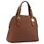 Borsa a mano Burberrys in pelle marrone e oro autentica 194278 D'oro