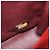 Borsa a tracolla CHANEL Matelassé in pelle d'agnello rossa con catena e CC dorato Auth 195253SM Rosso - vista 10