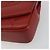 Borsa a tracolla CHANEL Matelassé in pelle d'agnello rossa con catena e CC dorato Auth 195253SM Rosso - vista 15