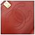 Borsa a tracolla CHANEL Matelassé in pelle d'agnello rossa con catena e CC dorato Auth 195253SM Rosso - vista 22
