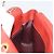 Borsa a tracolla CHANEL Matelassé in pelle d'agnello rossa con catena e CC dorato Auth 195253SM Rosso - vista 24