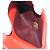 Borsa a tracolla CHANEL Matelassé in pelle d'agnello rossa con catena e CC dorato Auth 195253SM Rosso - vista 28