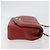 Borsa a tracolla CHANEL Matelassé in pelle d'agnello rossa con catena e CC dorato Auth 195253SM Rosso - vista 3