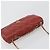Borsa a tracolla CHANEL Matelassé in pelle d'agnello rossa con catena e CC dorato Auth 195253SM Rosso - vista 6