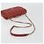 Borsa a tracolla CHANEL Matelassé in pelle d'agnello rossa con catena e CC dorato Auth 195253SM Rosso - vista 7