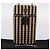 Borsa a tracolla con catena CHANEL in rafia beige e oro CC Auth 196361SAM D'oro - vista 12