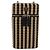 Borsa a tracolla con catena CHANEL in rafia beige e oro CC Auth 196361SAM D'oro - vista 13