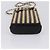 Borsa a tracolla con catena CHANEL in rafia beige e oro CC Auth 196361SAM D'oro - vista 5