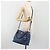Borsa a mano PRADA in pelle 2way blu tono oro Auth 195424V - vista 27