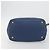 Borsa a mano PRADA in pelle 2way blu tono oro Auth 195424V - vista 5