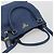 Borsa a mano PRADA in pelle 2way blu tono oro Auth 195424V - vista 6