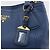 Borsa a mano PRADA in pelle 2way blu tono oro Auth 195424V - vista 9