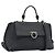 Borsa Salvatore Ferragamo Sofia Gancini in pelle 2way Nero Argento Auth 195584