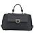 Borsa Salvatore Ferragamo Sofia Gancini in pelle 2way Nero Argento Auth 195584 - vista 13