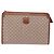 Céline Borsa a pochette CELINE Macadam PVC Beige Gold Auth 183561A D'oro - vista 13