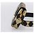 Borsello a vita GUCCI per bambini in pelle Oro Argento 605112 Auth 196463V - vista 4
