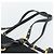 Borsa Tote PRADA Nylon 2way Black Gold Auth 196064 Nero D'oro - vista 14