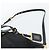 Borsa Tote PRADA Nylon 2way Black Gold Auth 196064 Nero D'oro - vista 15