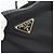 Borsa Tote PRADA Nylon 2way Black Gold Auth 196064 Nero D'oro - vista 20