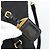 Borsa Tote PRADA Nylon 2way Black Gold Auth 196064 Nero D'oro - vista 9
