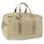 Borsa Boston PRADA Nylon Khaki Silver Auth 192536 Argento Cachi