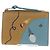 Portafoglio LOEWE in pelle Suna Fujita Collaboration Brown Silver Auth 195028M Marrone Argento - Ansicht 13