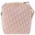 Borsa a tracolla Christian Dior Trotter Canvas PVC Rosa Argento Auth 195709 - vista 2