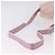 Borsa a tracolla Christian Dior Trotter Canvas PVC Rosa Argento Auth 195709 - vista 8